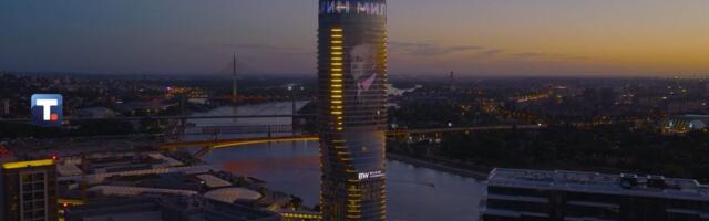 Projekcijom na Kuli Beograd obeležena godišnjica rođenja Milutina Milankovića