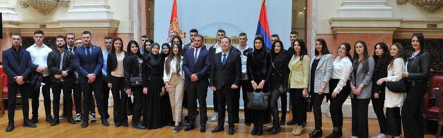 Studenti Departmana za pravne nauke u posjeti Narodnoj skupštini Republike Srbije