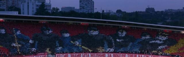 Moćna koreografija Delija, tu su navijači sa motkama i moćna poruka: "Na sve spremni smo..."