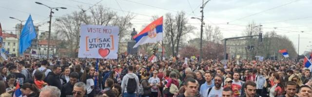 Gardijan: Istrajnost i obim protesta znak da je Srbija na prekretnici