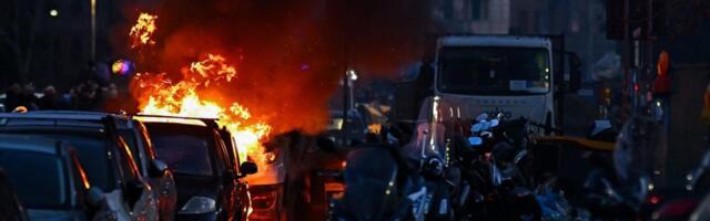 Navijači Đenove i Intera izazvali opšti haos! Zapaljeno nekoliko vozila, tri policajca završila u bolnici! /VIDEO/