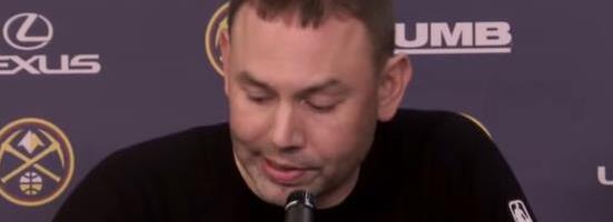 "TO JE SVE ŠTO ZNAM" Trener Denvera u šoku posle povrede Jokića - samo o tome je pričao na konferenciji: Užasno! Odmah je znao da nešto nije u redu!