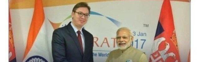 Modi podelio Vučićev autorski tekst na svojoj aplikaciji: Srbija u centru pažnje (FOTO)