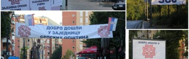 Na severu KiM bilbordi "Dobro došli u ZSO"!