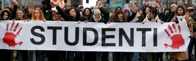 Novi protest studenata u Beogradu: ‘Dođite da odbranimo Ustav’