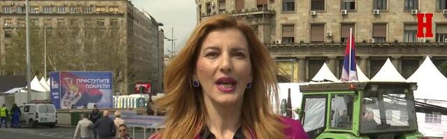 "NOVOSTI" NA ULICAMA BEOGRADA: Sve je spremno za svenarodni skup "Ne damo Srbiju" (VIDEO)
