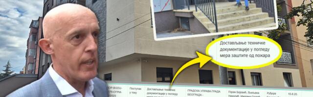 OPASAN BIZNIS INVESTITORA GORANA BOJOVIĆA! Tajkun uselio zgradu BEZ ZAŠTITE OD POŽARA!
