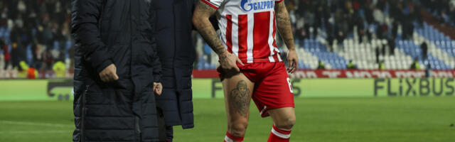 Katastrofalne vesti za Zvezdu: Ponovo se povredio Marko Arnautović
