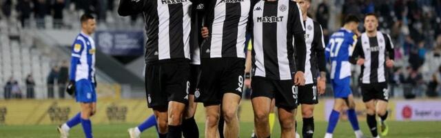 Poraz Čakara na debiju: Rodić sa dva gola utišao stadion Partizana (VIDEO)