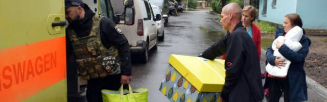 Принудно исељавање породица у Славјанску