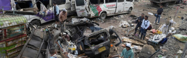 Број убијених на ауто-путу у Колумбији повећан на 19