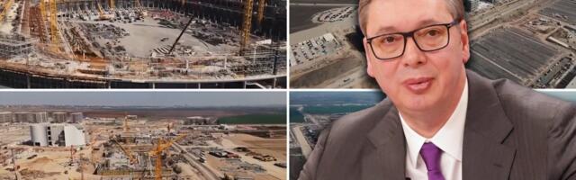 Tajkunski mediji pokušali da slažu, ali uzalud! Vučić: Leteo sam ka Donjoj Gradini i tada sam video radove