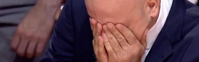 Saša Obradović plakao kao kiša!