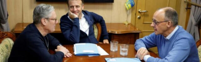 Макрон, Мерц и Стармер разговарали са Трамом о мировном плану за Украјину