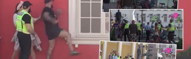 TRUDNA ANITA I LUKA PREBILI BEBICU! Obezbeđenje preplavilo dvorište - Vujović van sebe DEMOLIRAO ZID Bele kuće, pa rasturio sve po imanju! (VIDEO)