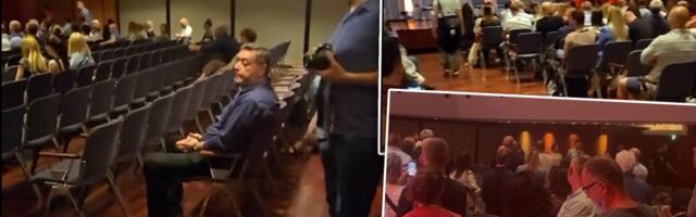 Snimci sve govore! ProGlas puko i u Štutgartu - lažna elita govori pred praznom salom (VIDEO)