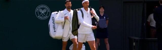Počinje! Novak Đoković izašao na teren u sad već prepoznatljivom stajlingu