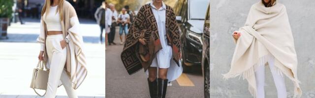 Pončo: Top 3 kombinacije za sjajan izgled