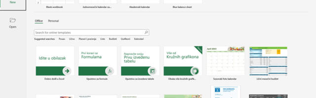 Šta se dogodi kada pokrenete Excel?