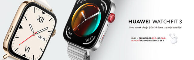 Huawei Watch Fit 3 u prodaji u Srbiji