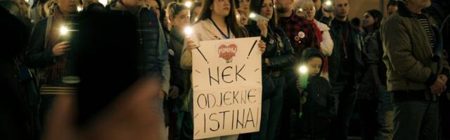 Na protestu u Vlasotincu studenti pročitali pismo podrške svima koji su izloženi nepravdi