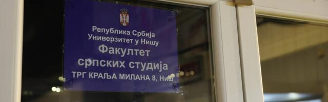 Protest „Ne lomite nam bagrenje“ u Nišu protiv osnivanja Fakulteta srpskih studija