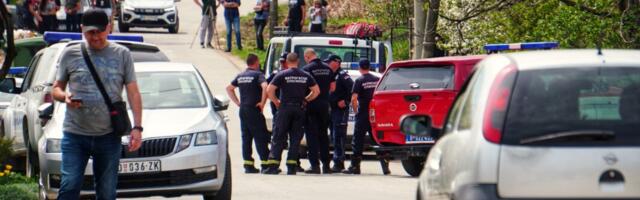 Cisterna za isušivanje septičke jame u selu Zlot, ispred kuće osumnjičenog D.D.