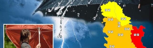 OBLAČNO U CELOJ ZEMLJI! Stižu pljuskovi i grmljavina, OVI krajevi na udaru!