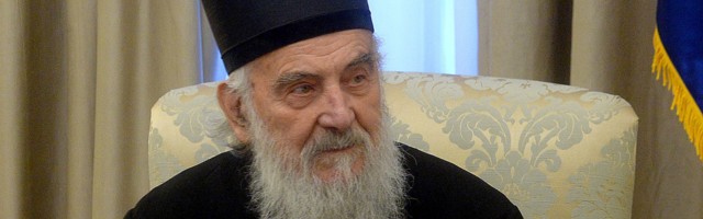 Patrijarh Irinej pozitivan na koronu, primljen u bolnicu