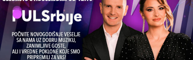 BUDITE OD 12.10 UZ NOVOGODIŠNJI PULS SRBIJE I OSVOJTE VREDNE NAGRADE – kroz emisiju vode vas Milica i Nikola
