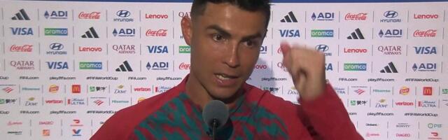 Ronaldo vidno frustriran nakon pitanja o Mesiju: Baš me briga za druge!