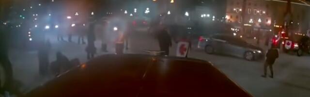 Incidenti na antikovid protestu u Kanadi (VIDEO)