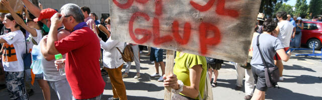 Protest u Novom Sadu: Vrući dani i uzavrela atmosfera
