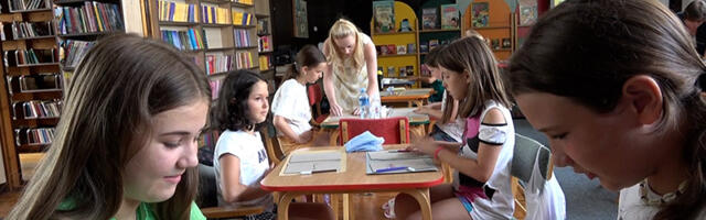 Letnje radionice u biblioteci