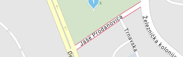 Novi režim saobraćaja na raskrsnici Ulica Jaše Prodanovića i 9 Jugovića, zabranjeno levo skretanje