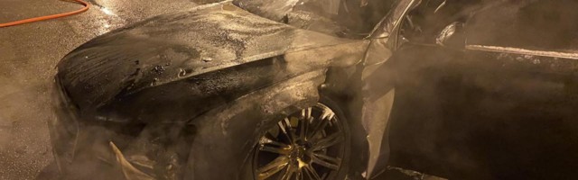 Izgoreo automobil Recka, trenera Dinama iz Vranja