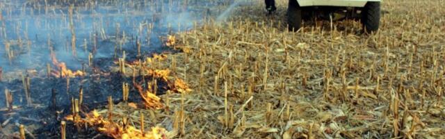 POŽAR NA NJIVI, KAZNA U NOVČANIKU! Oštro protiv nesavesnih poljoprivrednika! HITAN APEL ZA SVE GRAĐANE!