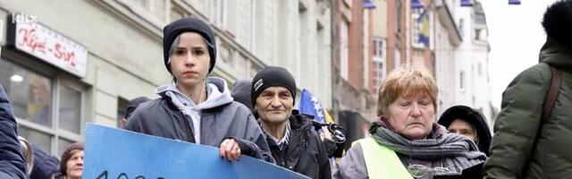 Sa protesta u Sarajevu poslana podrška Ukrajini: Otpor