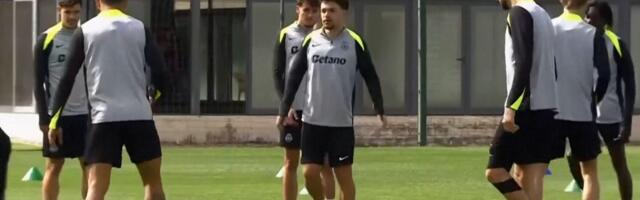 Tobdžije večeras gostuju u Lisbonu: Sporting odradio poslednji trening