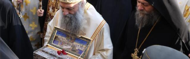 Odlučeno gde ide sav novac od priloga vernika za pojas Presvete Bogorodice: Veliki dar igumana Jefrema i odluka patrijarha Porfirija