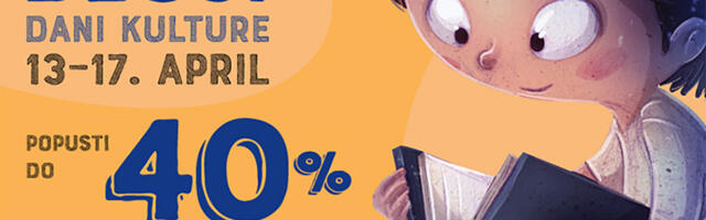 Počinju Dečji dani kulture! Najbolje od domaće i svetske produkcije za decu na velikom popustu!