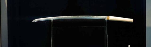 Japanski samurajski mač iskovan od čelika koji je pao sa neba