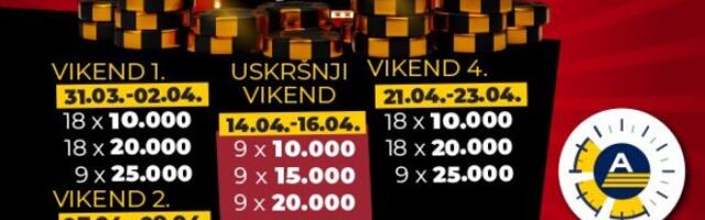 U APRILU VAS ČEKA SLOT PONUDA VEKA