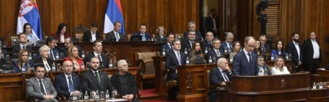 POSEBNA SEDNICA NARODNE SKUPŠTINE Mali: Razmatra se izbor nove Vlade