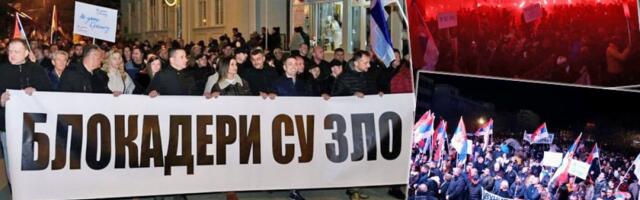 Veličanstvene scene u Ubu - građani poručili: "Blokaderi su zlo"