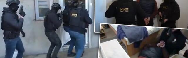 Specijalci ih "digli" na spavanju: Pohapšeni piromani koji su palili firme po Beogradu (VIDEO)
