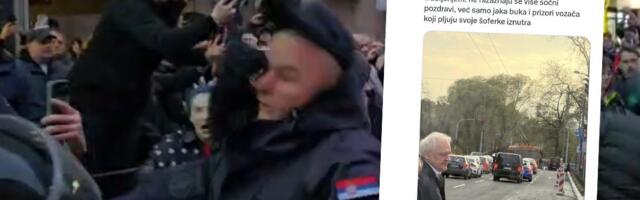 BLOKADERI POSTALI SIMBOL NASILJA I MRŽNJE Maltretiraju svakoga ko se ne slaže sa njima! Kada bi došli na vlast oni bi stvarno jahali ljude (FOTO)