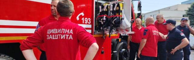 Uvek spremni: Uspešno izveden trening Specijalizovane jedinice civilne zaštite za gašenje požara (FOTO)