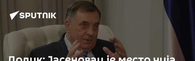 Додик: Јасеновац је место чија тишина највише боли и одзвања