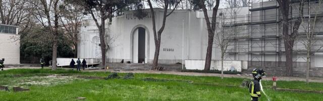 Ministry reveals what caused fire at Serbia's Venice Biennale pavilion